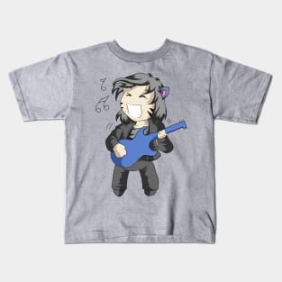 Fat Neko Rocker Kids T-Shirt